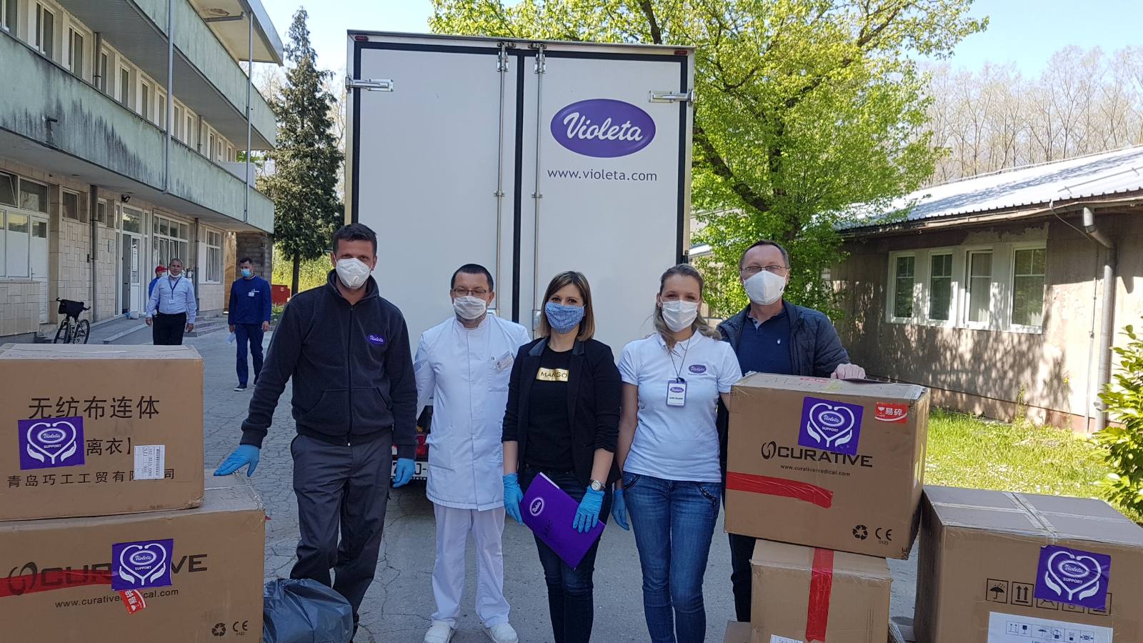 „Violeta“ donirala respirator KB Bihać 